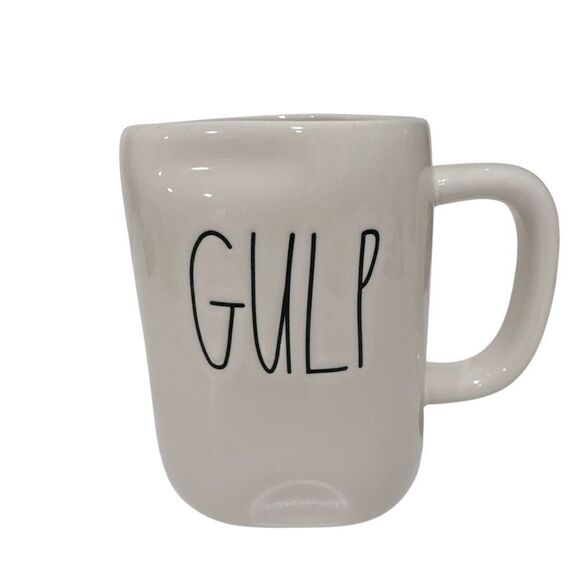 RAE DUNN “GULP” Coffee mug NWOT - Picture 1 of 4